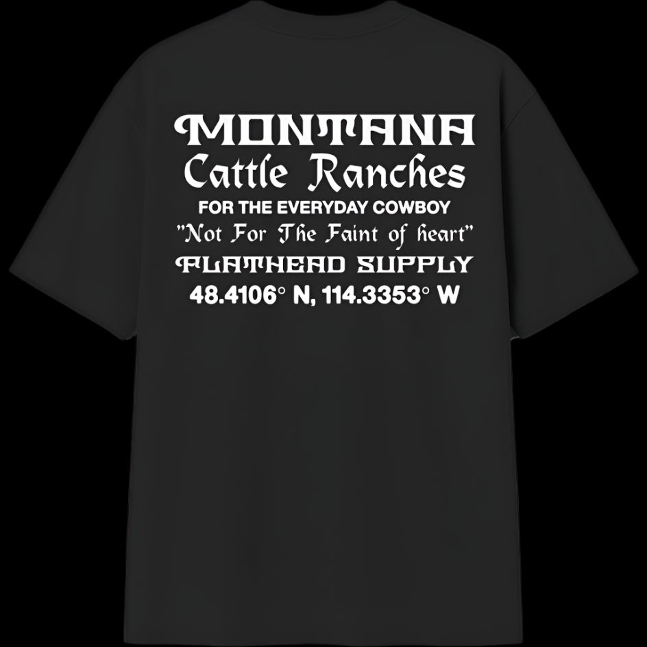 Montana Cattle Ranches Tee