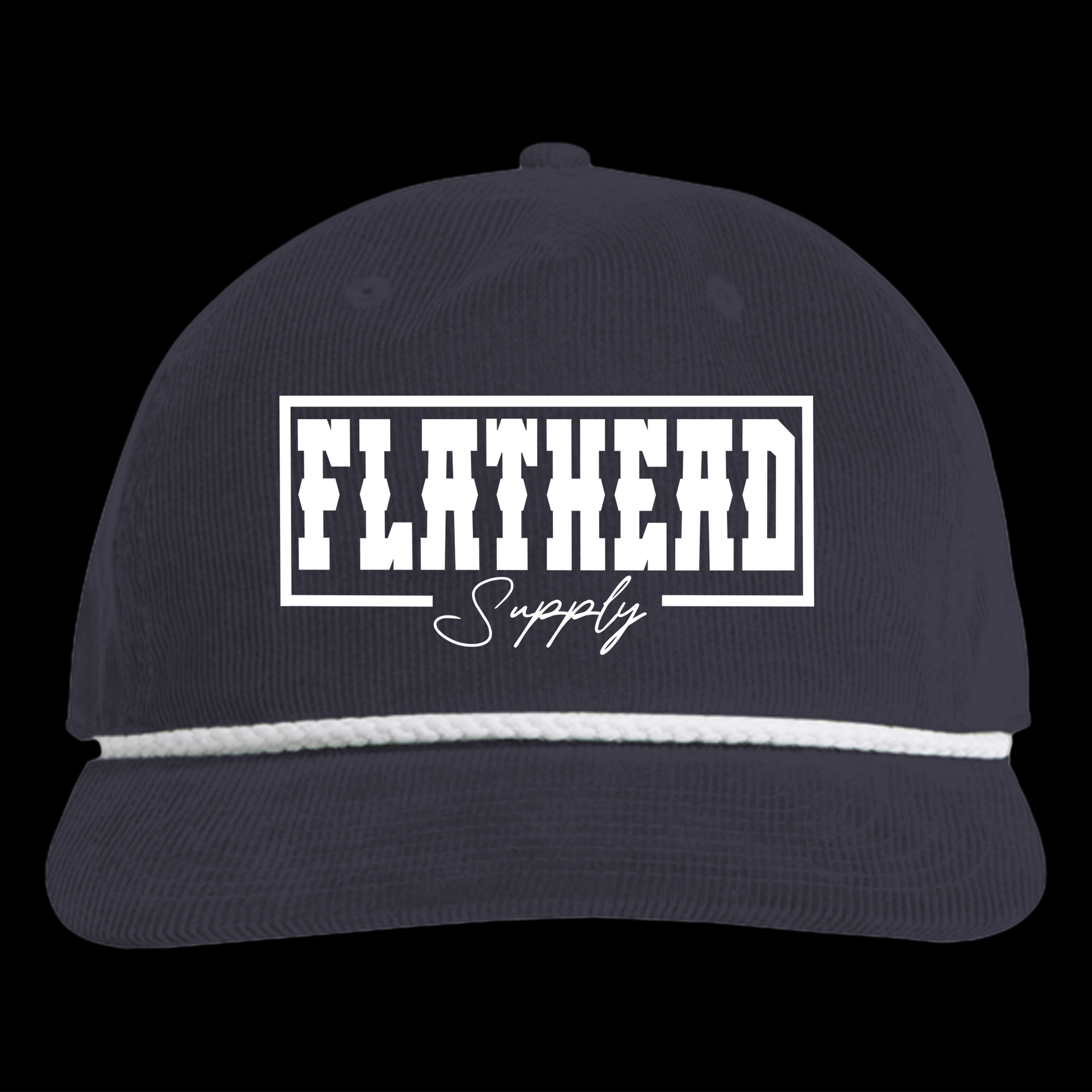 Blue Hat with Flathead Supply